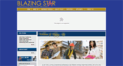 Desktop Screenshot of blazingstar-phil.com